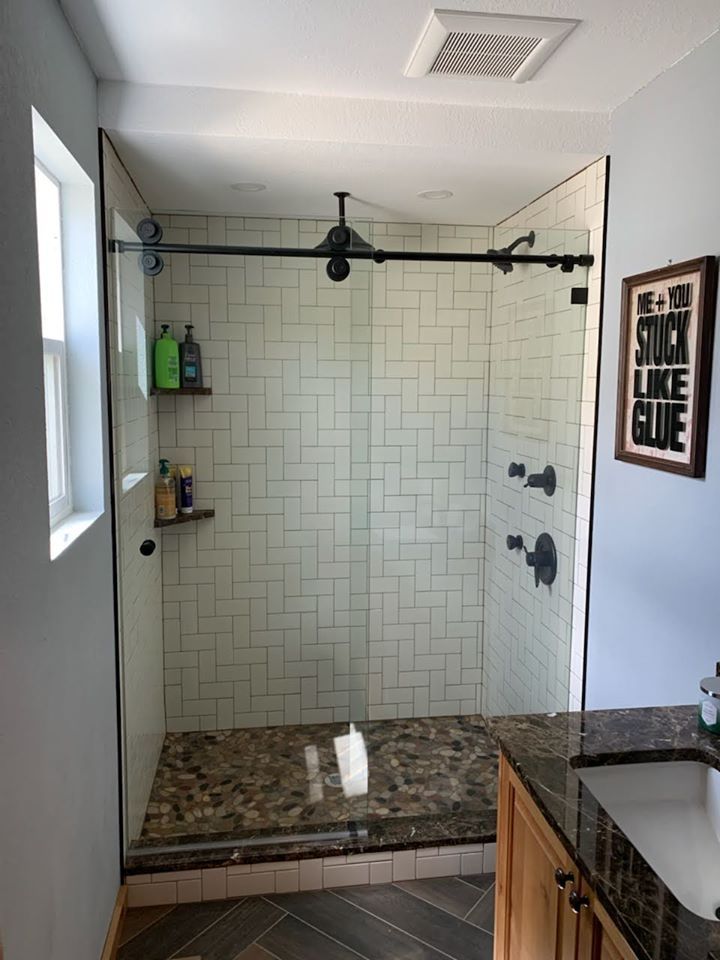 Durable Glass Shower Door — Laramie, WY — Snowy Range Glass