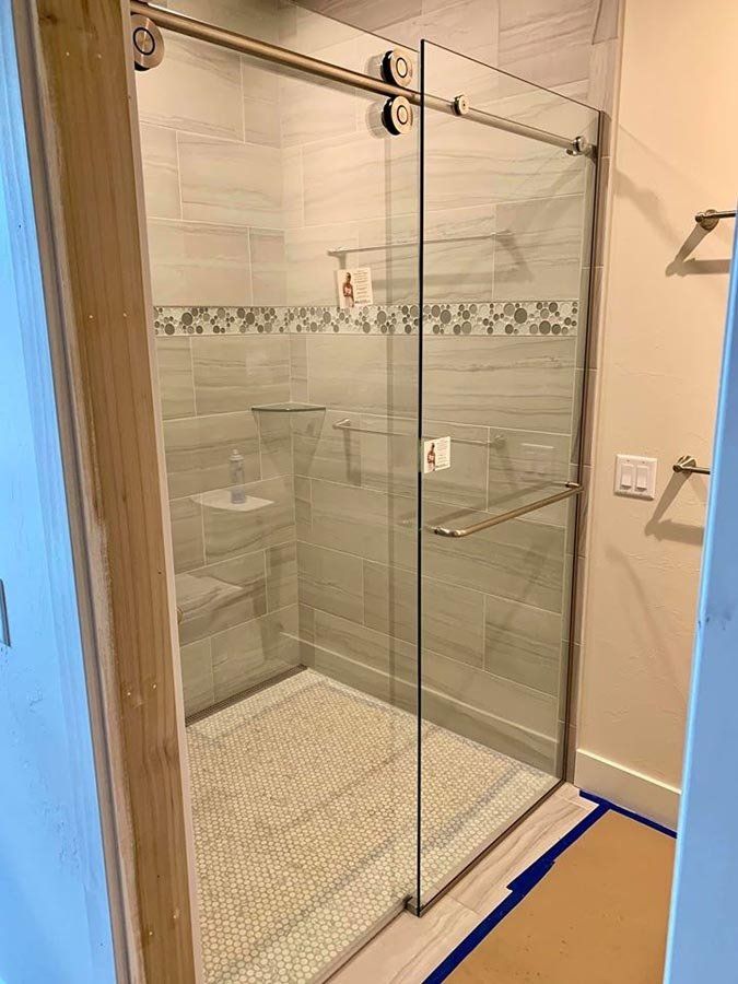 Elegant Looking Shower Door — Laramie, WY — Snowy Range Glass
