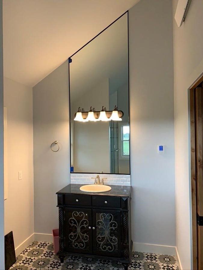 Customized Vanity Mirror — Laramie, WY — Snowy Range Glass