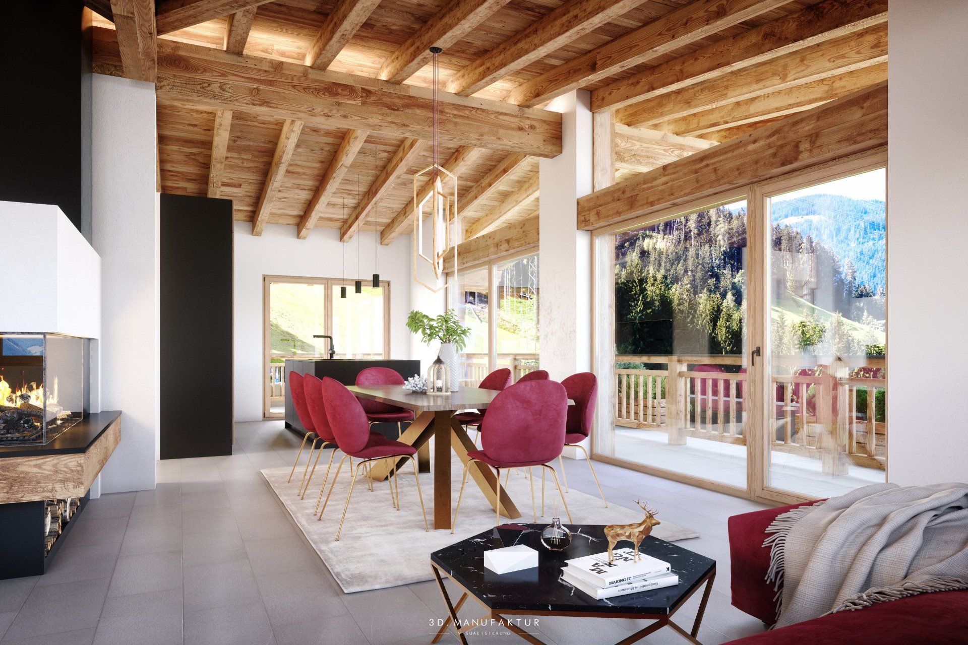 Visualisierung Chalet