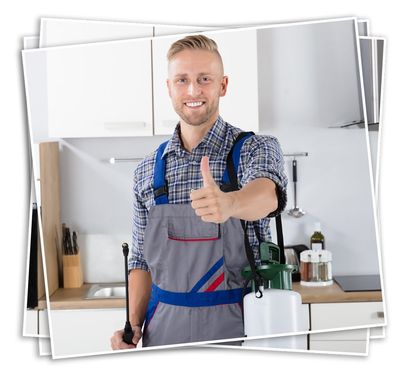 Pest Control Worker With Pesticide Container — Savannah, GA — Johnson Exterminating Inc. Pest Control Worker With Pesticide Container — Savannah, GA — Johnson Exterminating Inc.