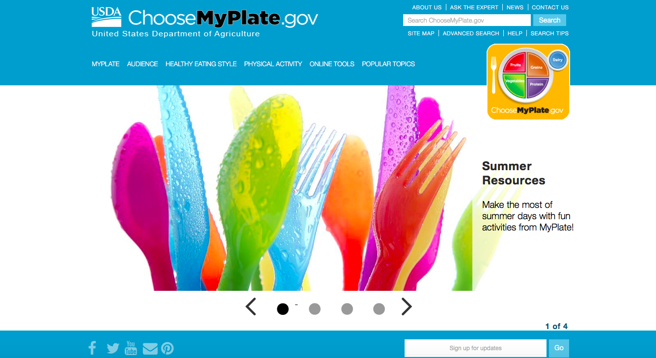 Link to MyPlate Link to MyPlate