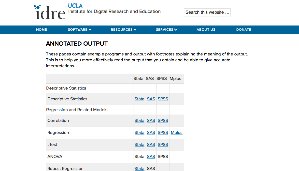 Link to UCLA IDRE Annotated Output Link to UCLA IDRE Annotated Output
