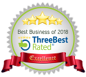 Best Business of 2017 certificate