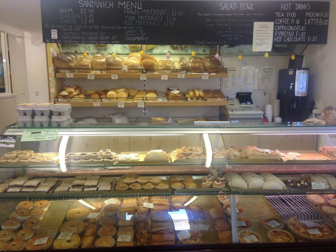 Auntie Anne's Bakery shop interior