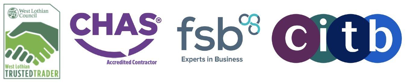 Accreditations R22 Scaffolding of Bathgate is a West Lothian Council Trusted Trader, CHAS and CITB accredited and a member of The Federation of Small Businesses