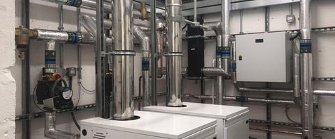 heating pipe line