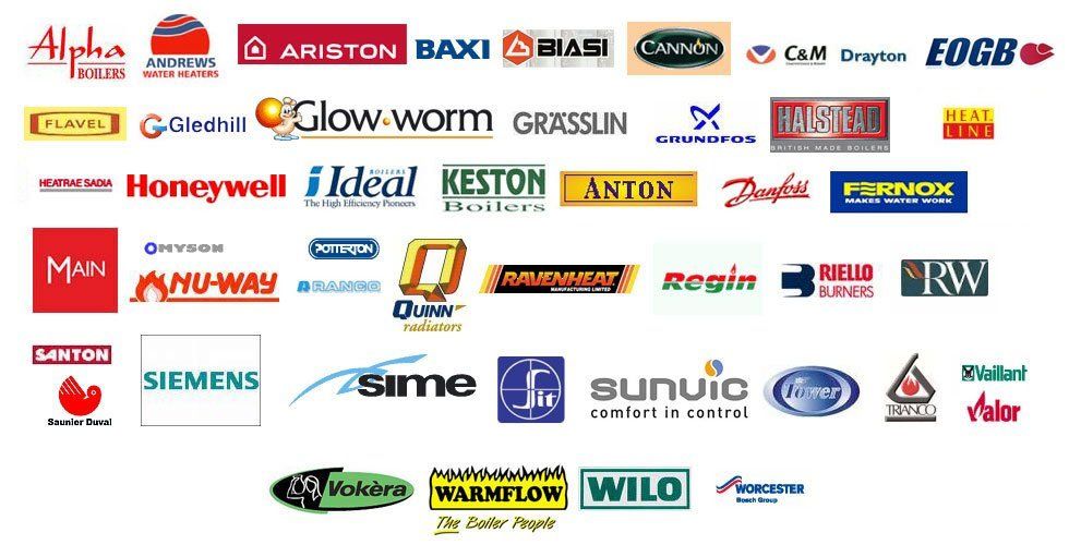 Logos of different companies