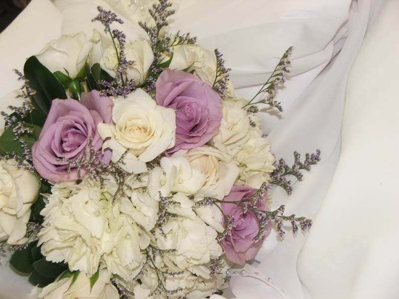 Bouquet Package - Lavender and Cream
