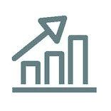 icon of upward graph