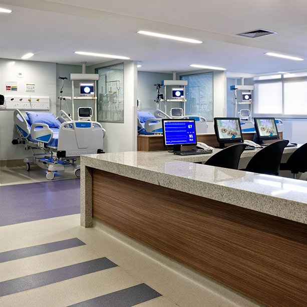 Hospital beds in medical practice