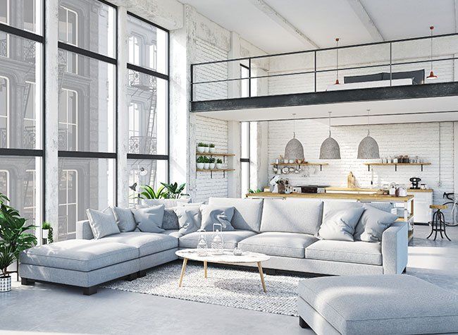 Brick Expert — Living Room with Bricks in  Odessa, TX