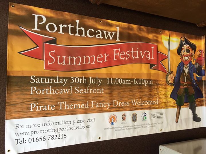 Porthcawl Town Council Banner - Porthcawl Summer Festival