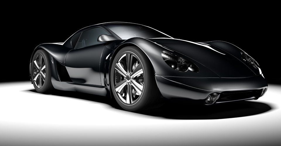 black car
