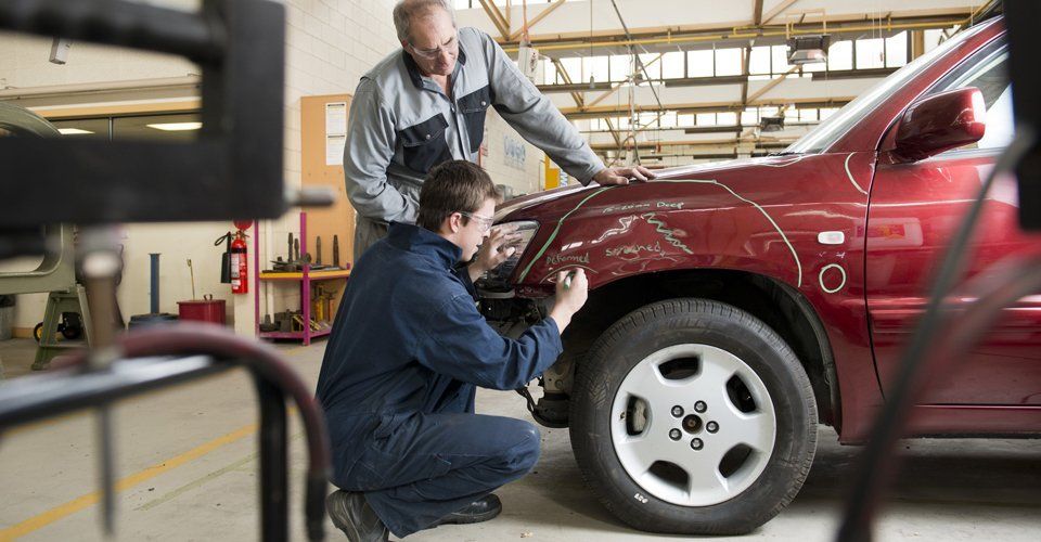Bodywork repairs