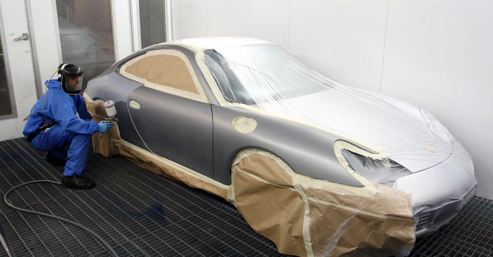 car body spraying