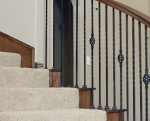 Stairs And Banisters — A Brown Stairs in Olympia, WA