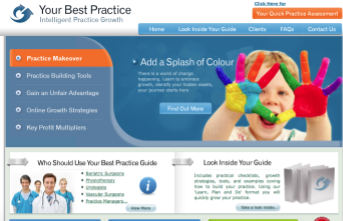 A website that gain attention example