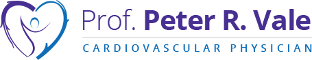 Prof. Peter R. Vale, Cardiovascular Physician Logo Design