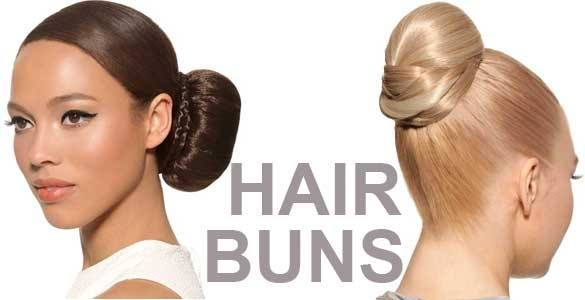 Woman with Hair Buns — Strongsville, OH — Wig Studio LLC