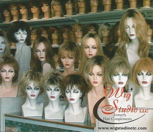 Wigs on Head Mannequin — Strongsville, OH — Wig Studio LLC