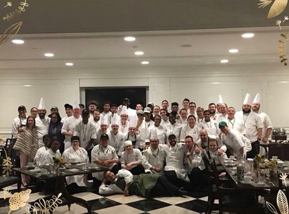 LCI students at the Masters