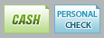 Buttons for payment: