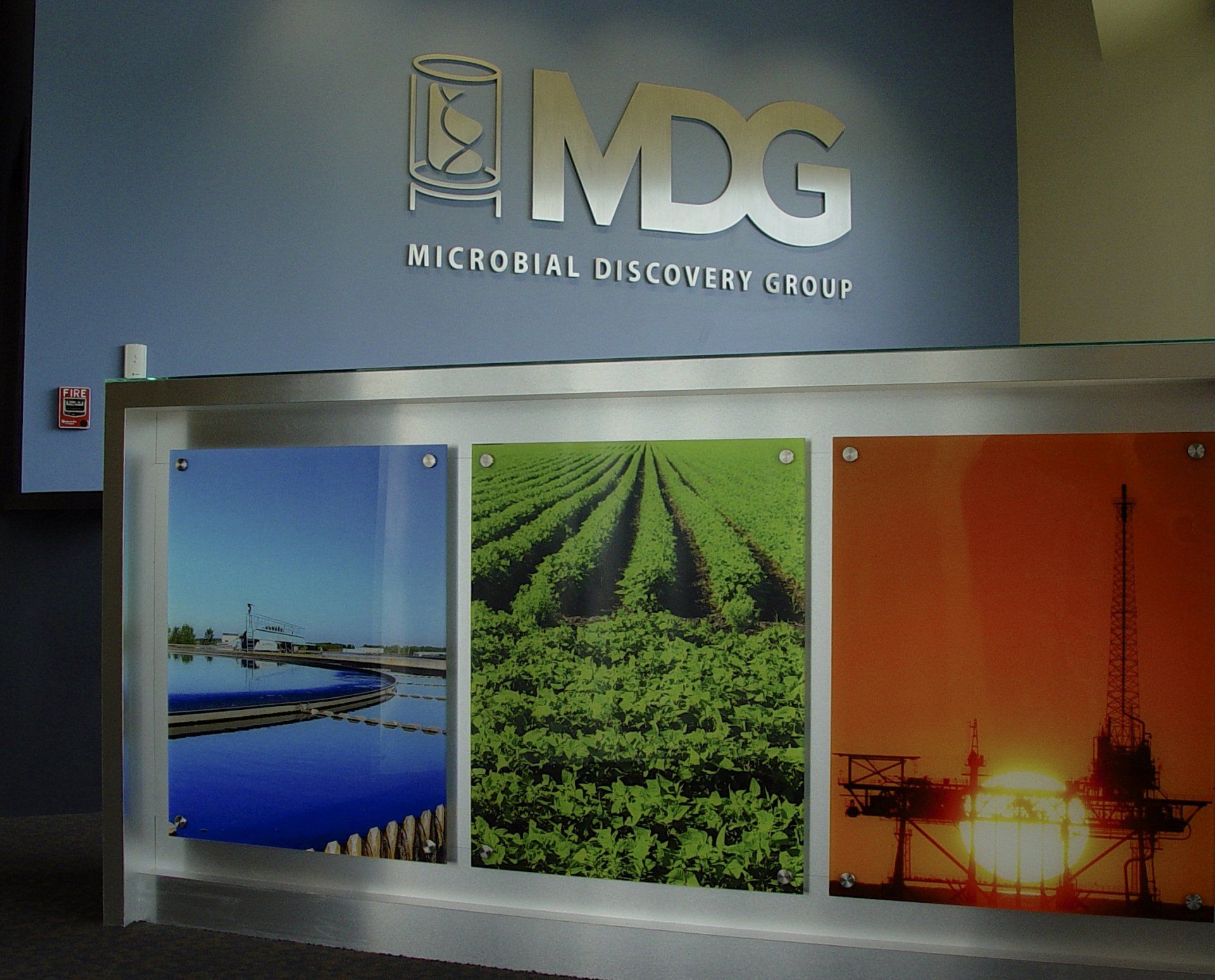 Reception area with 
