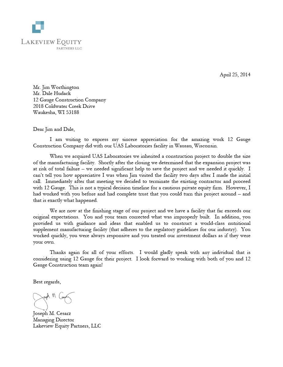 Letterhead from Lakin Law Firm, a letter addressed to a person, dated July 26, 2023.