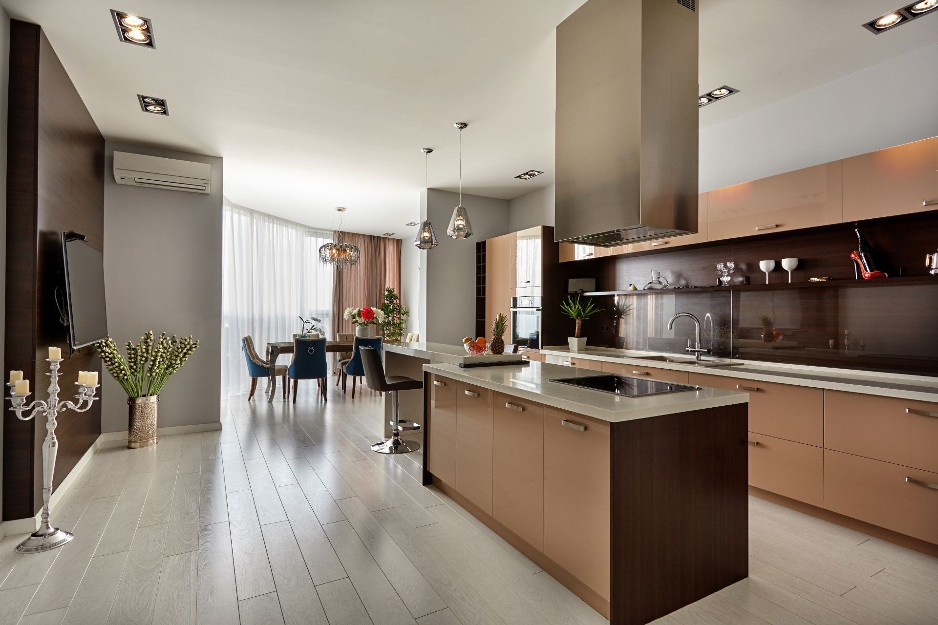 cucina con isola