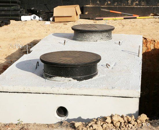 Installing Of Septic Tank — Rocky Mount, NC — Boswell & Son Septic Tank Service Inc. Installing Of Septic Tank — Rocky Mount, NC — Boswell & Son Septic Tank Service Inc.