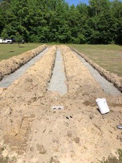 Leach Field — Rocky Mount, NC — Boswell & Son Septic Tank Service Inc.