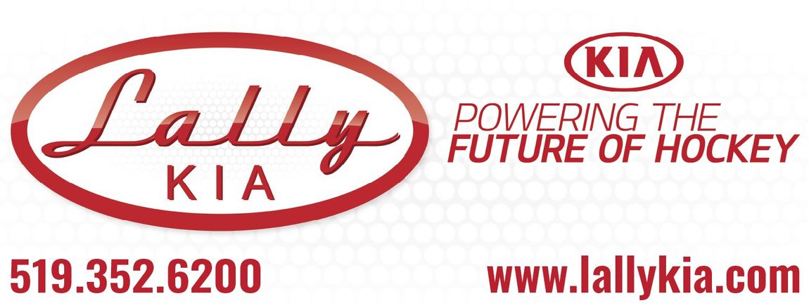 Lally Kia Arena Rink Board with Boardview Advertising Inc.