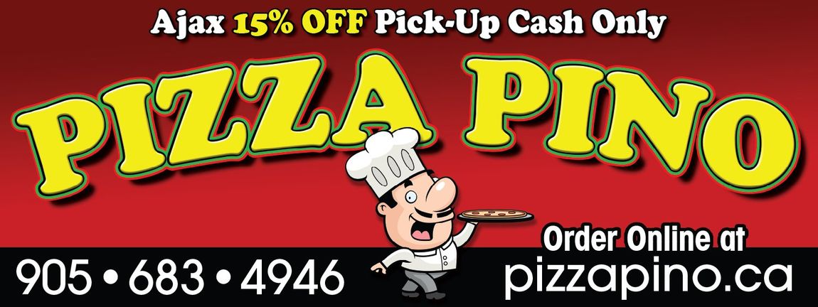 Pizza Pino Arena Rink Board with Boardview Advertising Inc.