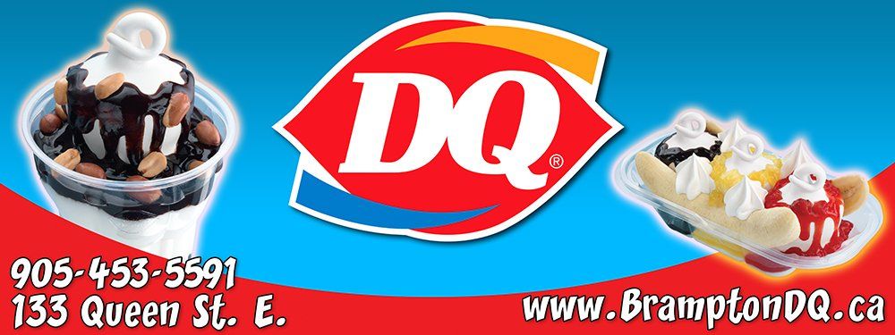 DAIRY QUEEN Arena Rink Board with Boardview Advertising Inc.