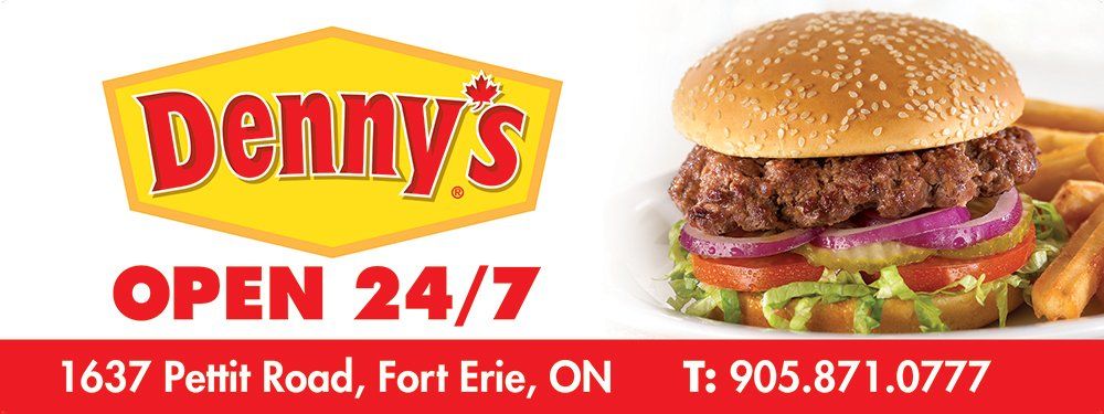 DENNY'S Arena Rink Board with Boardview Advertising Inc.