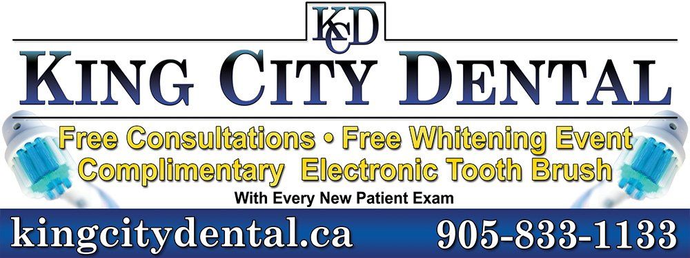 King City Dental Arena Rink Board with Boardview Advertising Inc.