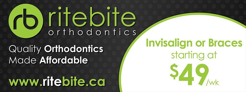 Ritebite Orthodontics Arena Rink Board with Boardview Advertising Inc.