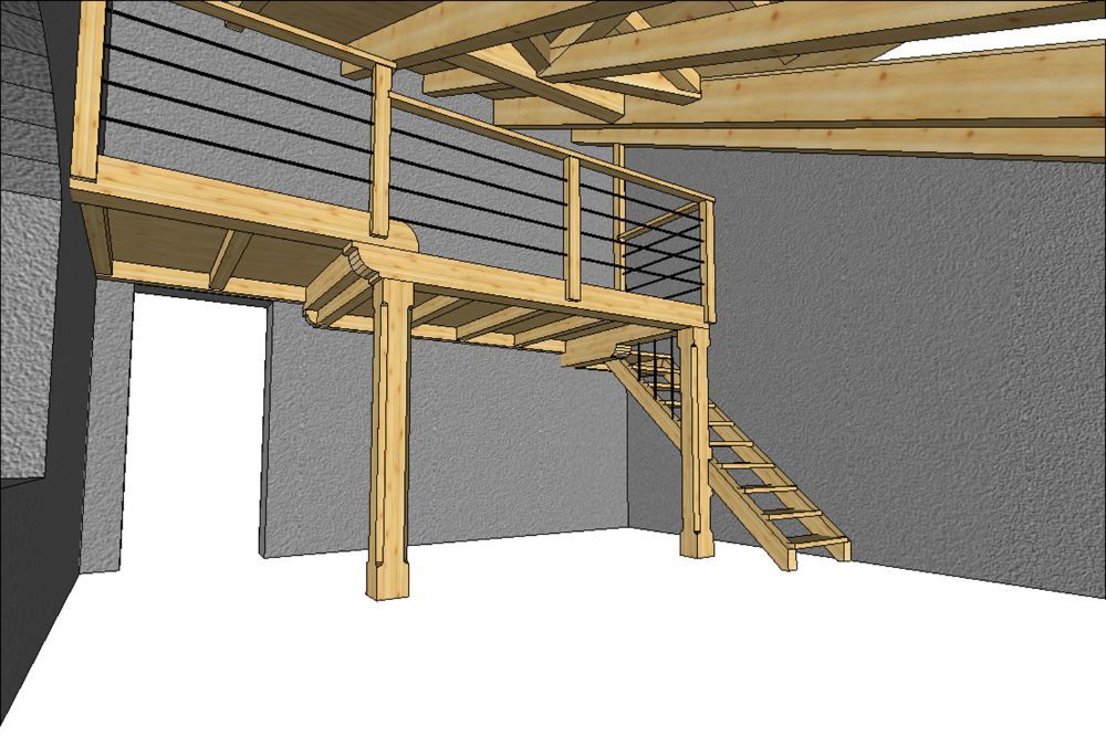 soppalco in legno