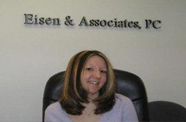 Woman Smiling At The Office — Pittsburgh, PA — M. Eisen & Associates PC