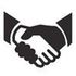 Shaking hands symbol