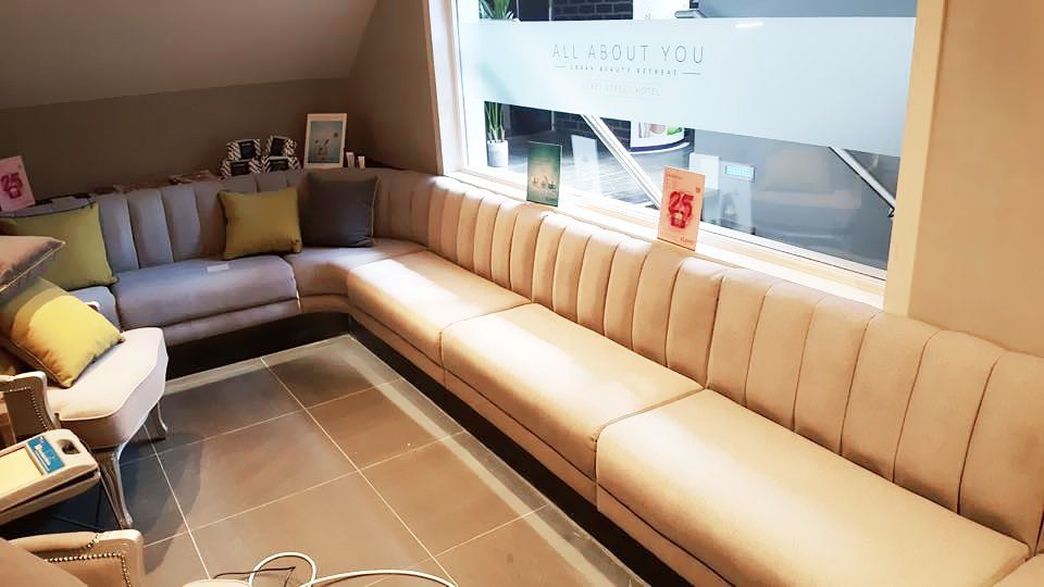 Commercial upholstery
