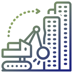 Icona – Demolizione e smantellamento impianti metallici (silos) Icona – Demolizione e smantellamento impianti metallici (silos)