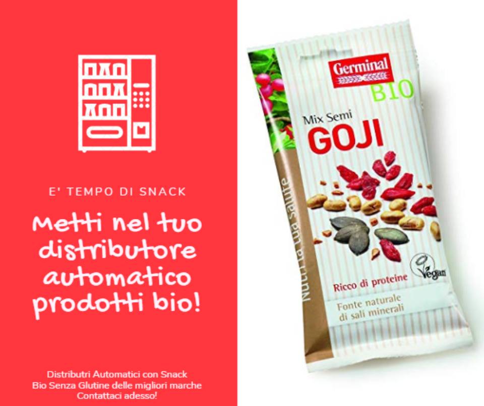 utilizzo di un distributore automatico di snack