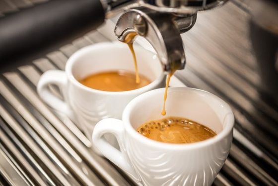 macchina del caffè di un bar
