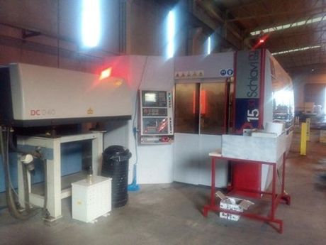 officina produttiva lamiere in acciaio