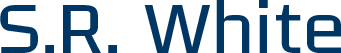 S.R. White logo S.R. White logo