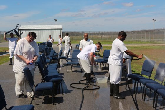 Phase two testing the inmate's values in real life settings and preparation for life outside