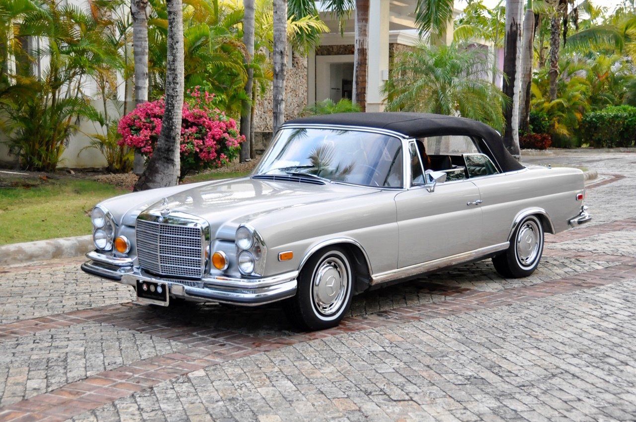 1970 Mercedes Benz 280 se 3.5 cabriolet