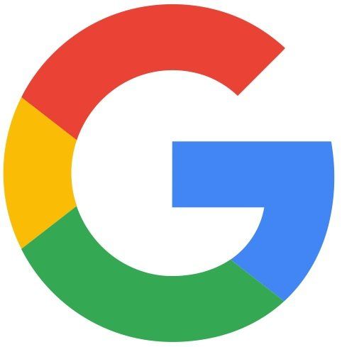 Google multicolor “G” logo on a white background